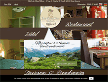 Tablet Screenshot of hotel-chevalblanc.com